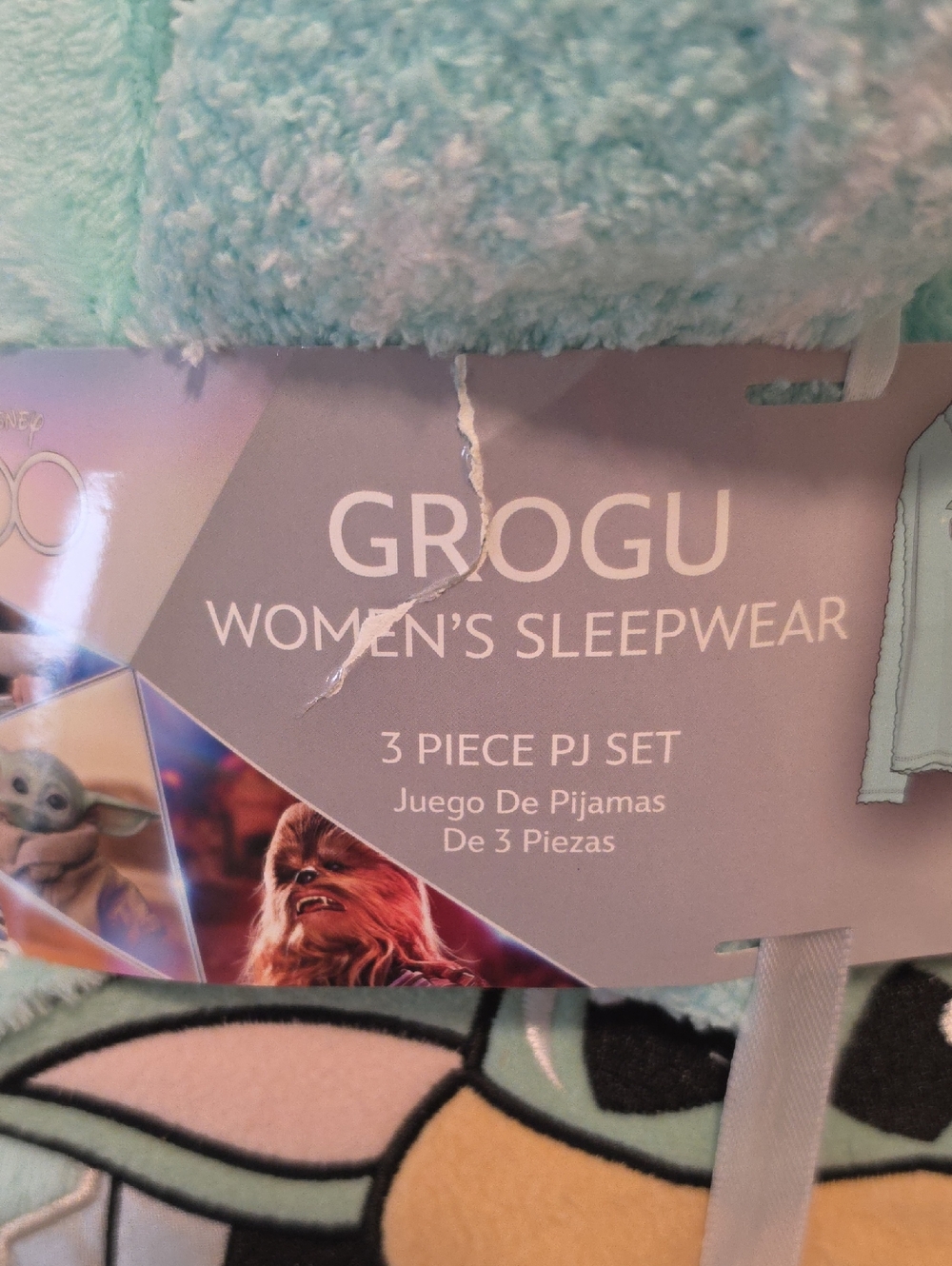Disney Grogu  Sleepwear  Set Of 3   Brand New - Picture 3 of 6